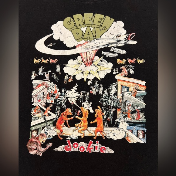 Green Day Dookie Album Concert T Shirt Coachella 2025 Headliner Size XL - Picture 3 of 6